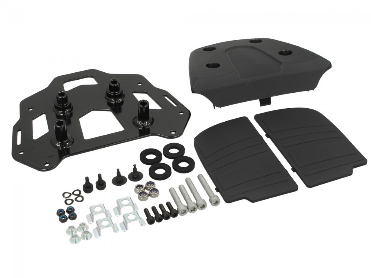 Kit bauletto per MP3 (incl. piastra di montaggio) 37 l, nero, universo 91/B