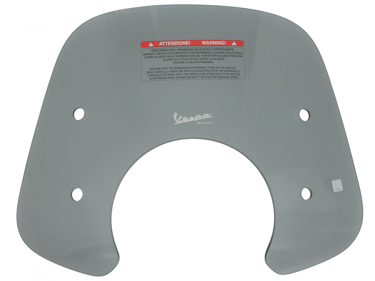 Parabrezza sportivo "Cruiser" colorato Vespa GTS / Super (HPE & SuperTech) originale Vespa