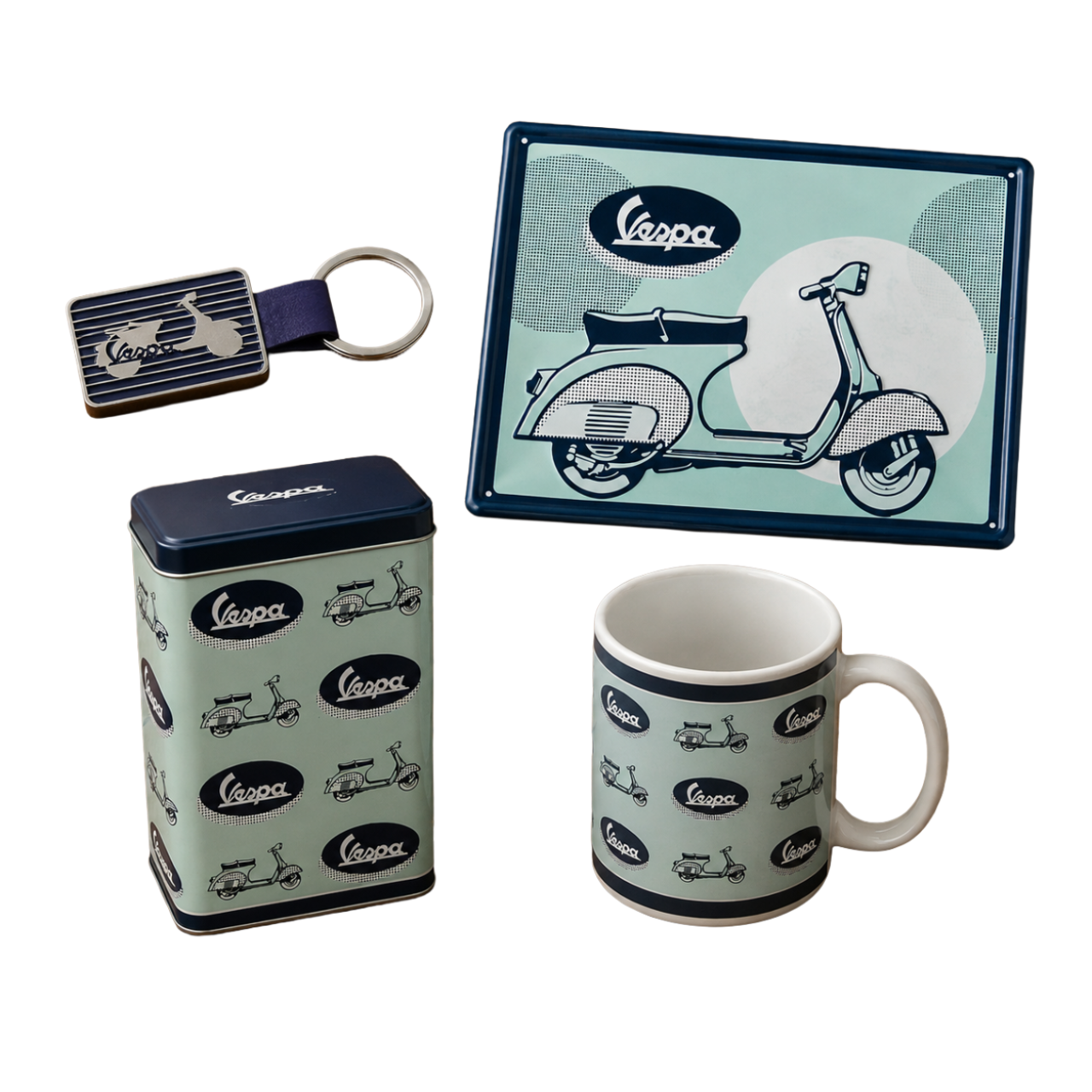 Pacchetto di articoli di merchandising Vespa "Vespa Blue"
