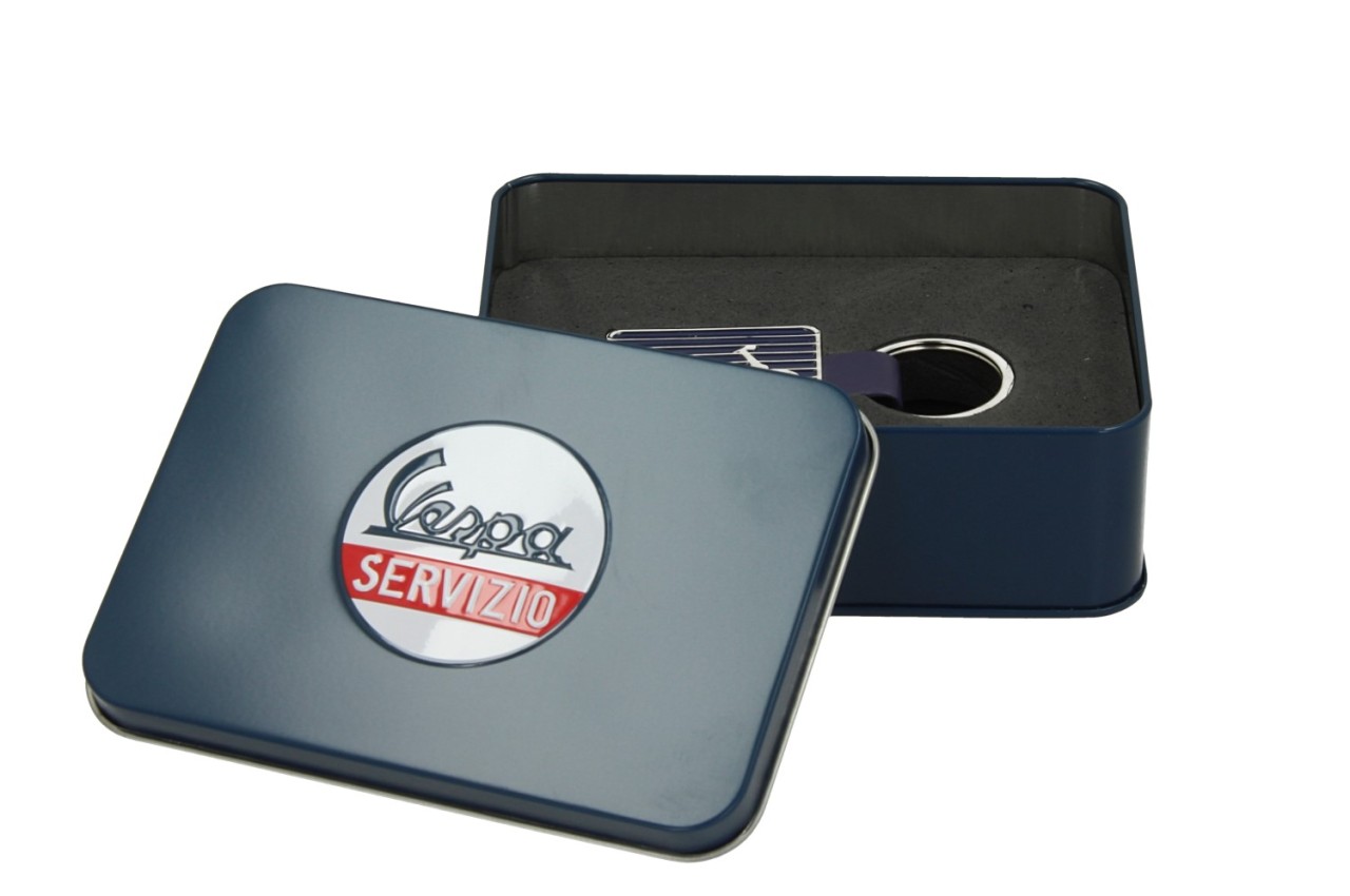 Pacchetto di gadget Vespa "Servizio" blu