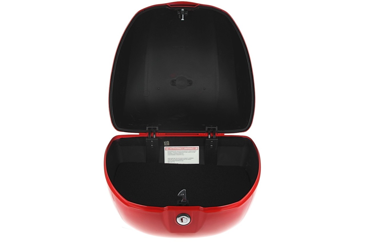 Baule posteriore Vespa 32 L rosso lucido 894 senza schienale