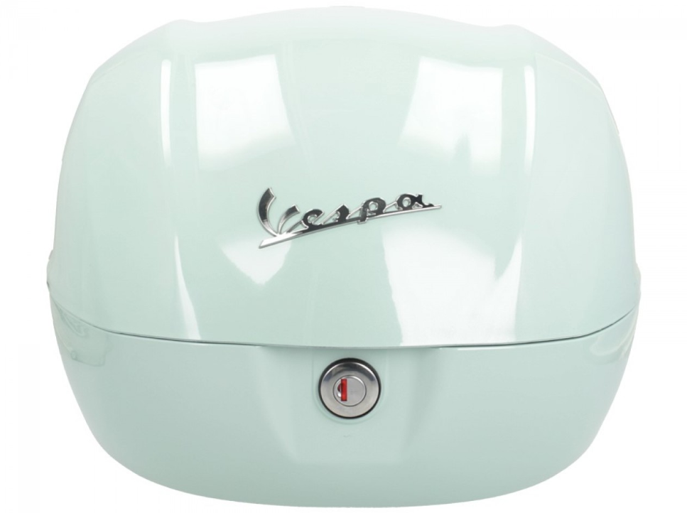 Bauletto originale 32 l. per Vespa Primavera / GTS Verde Relax / Latte Menta 350/A