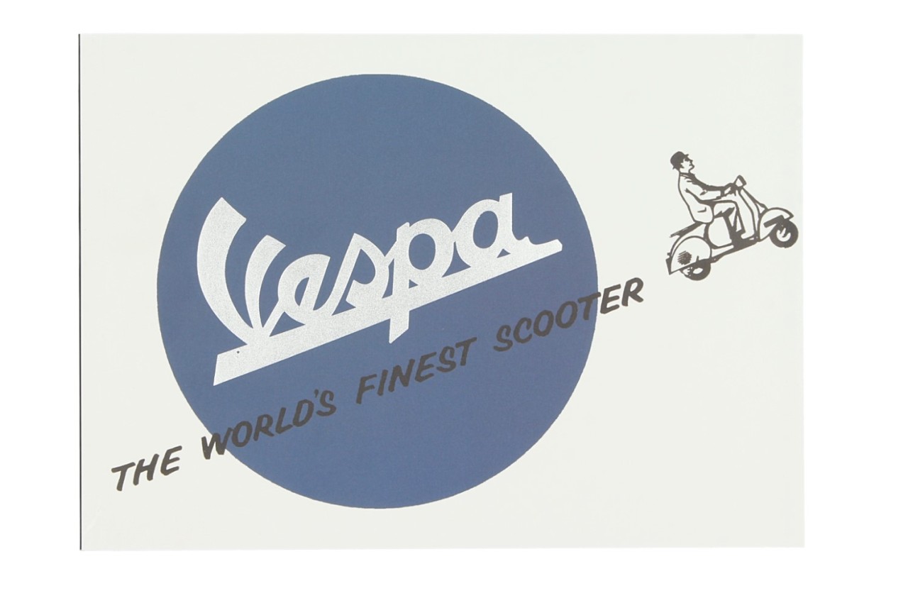 Pacchetto di articoli ufficiali Vespa “World’s Finest Scooter”