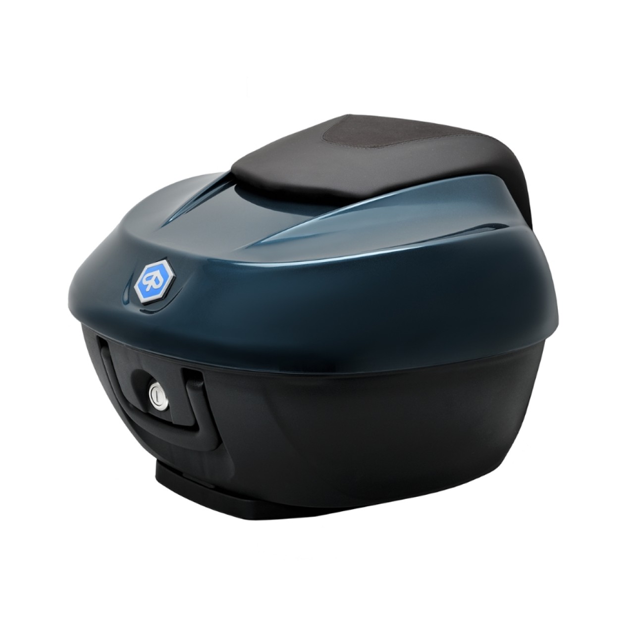 Kit bauletto 36 l. Blue Oxygen B12 Originale Piaggio per Beverly HPE (incl. piastra di montaggio)