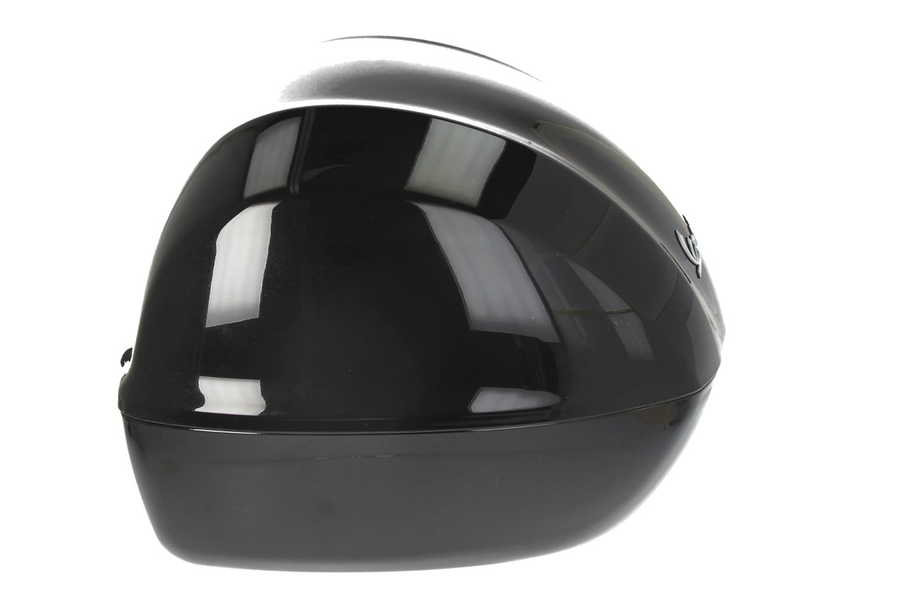 Baule posteriore Vespa da 32 litri nero lucido Nero Cosmo (98/A) senza imbottitura posteriore