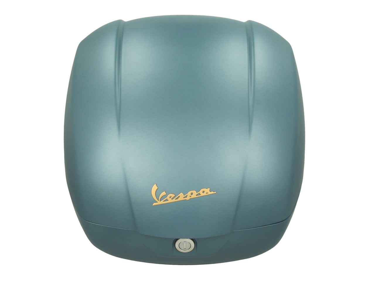 Baule posteriore Vespa da 36 litri blu senza imbottitura posteriore Blue Officina 8 (D31)