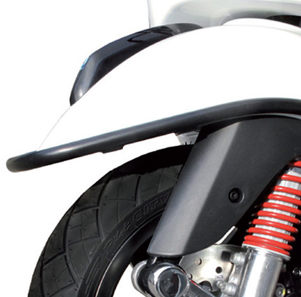 Parafango nero opaco Vespa S