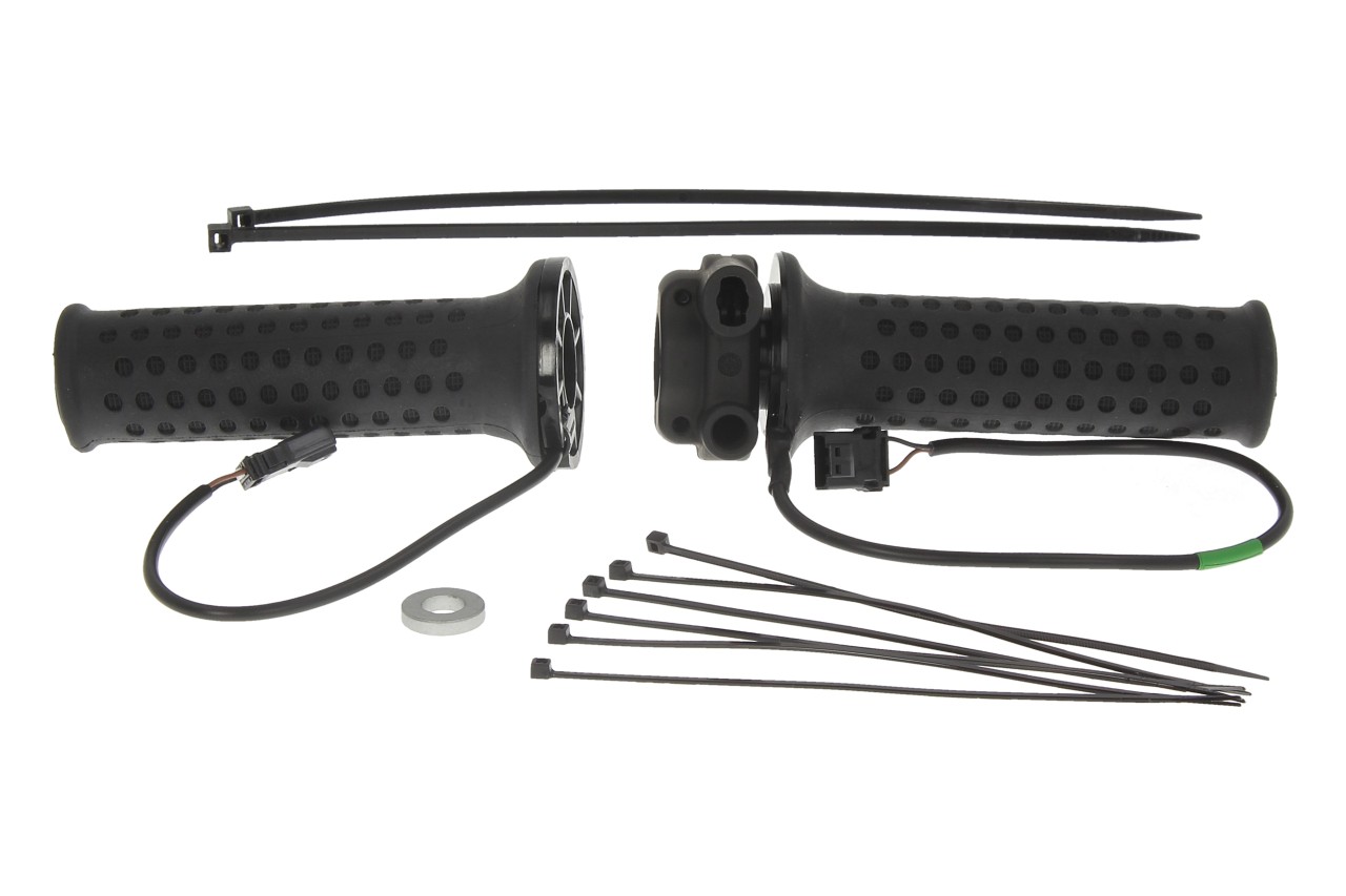 Manopole riscaldate nere per Piaggio MP3 310