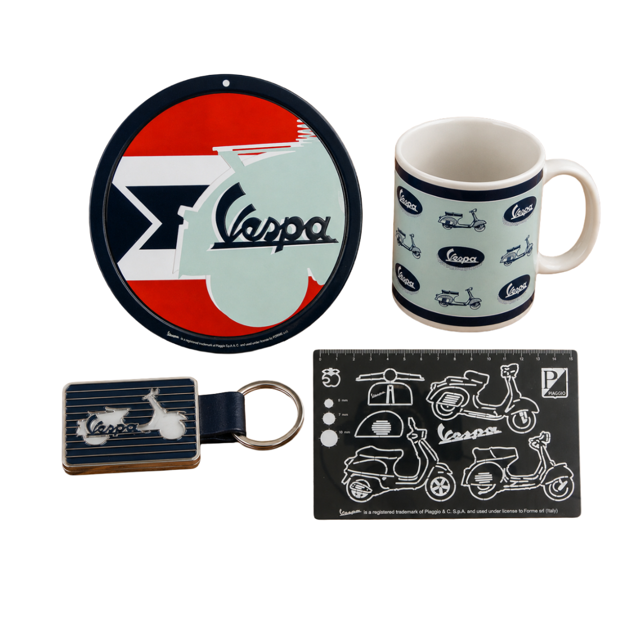 Pacchetto di articoli di merchandising Vespa "Vespa Garage"