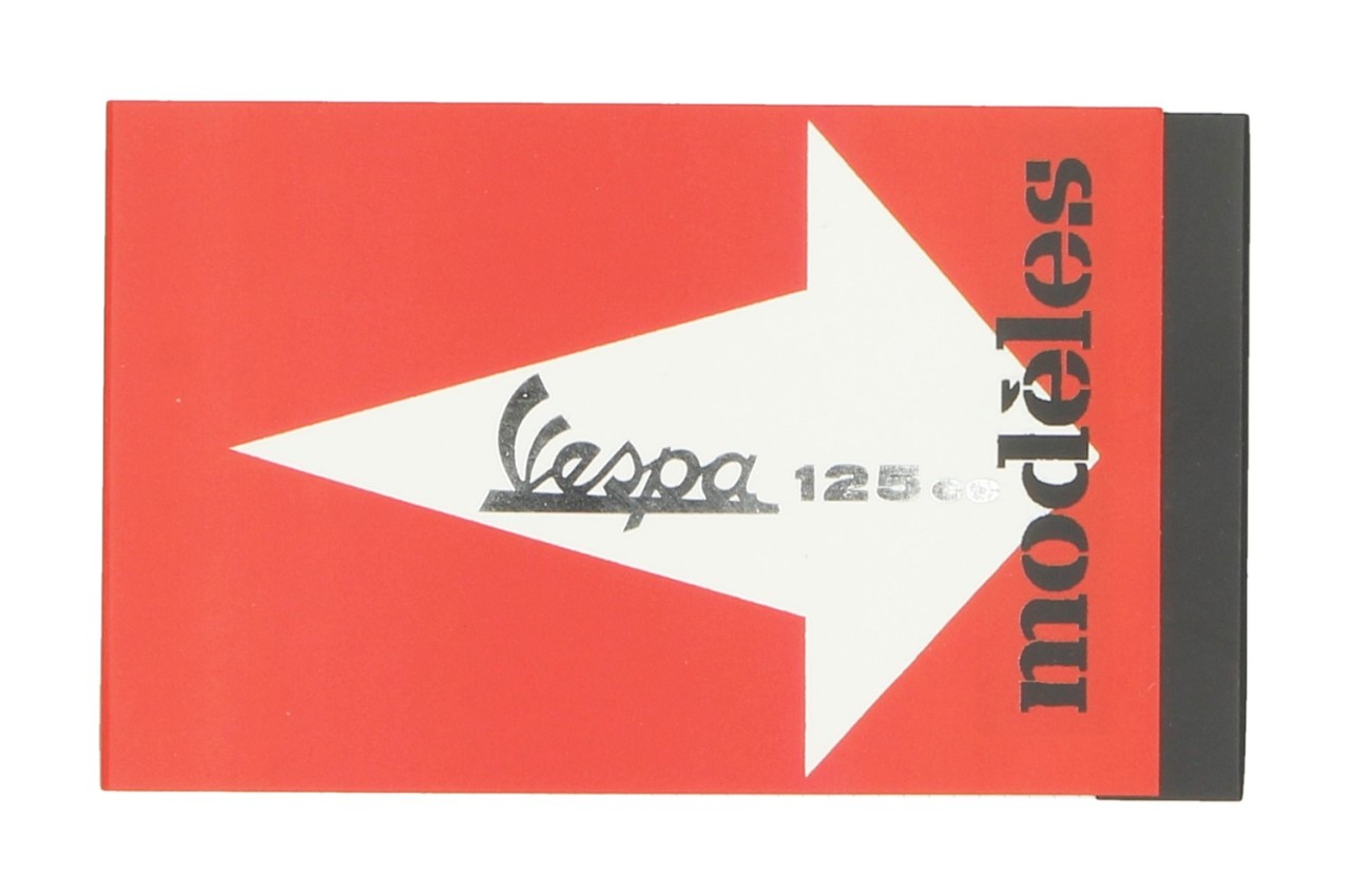 Pacchetto di gadget Vespa Servizio 125
