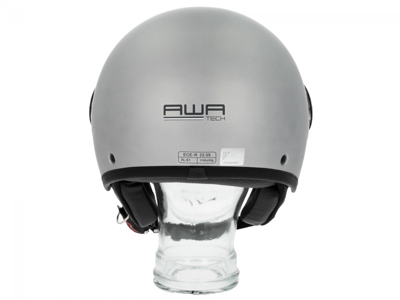 Piaggio Jet Casco AWA Basejet grigio opaco