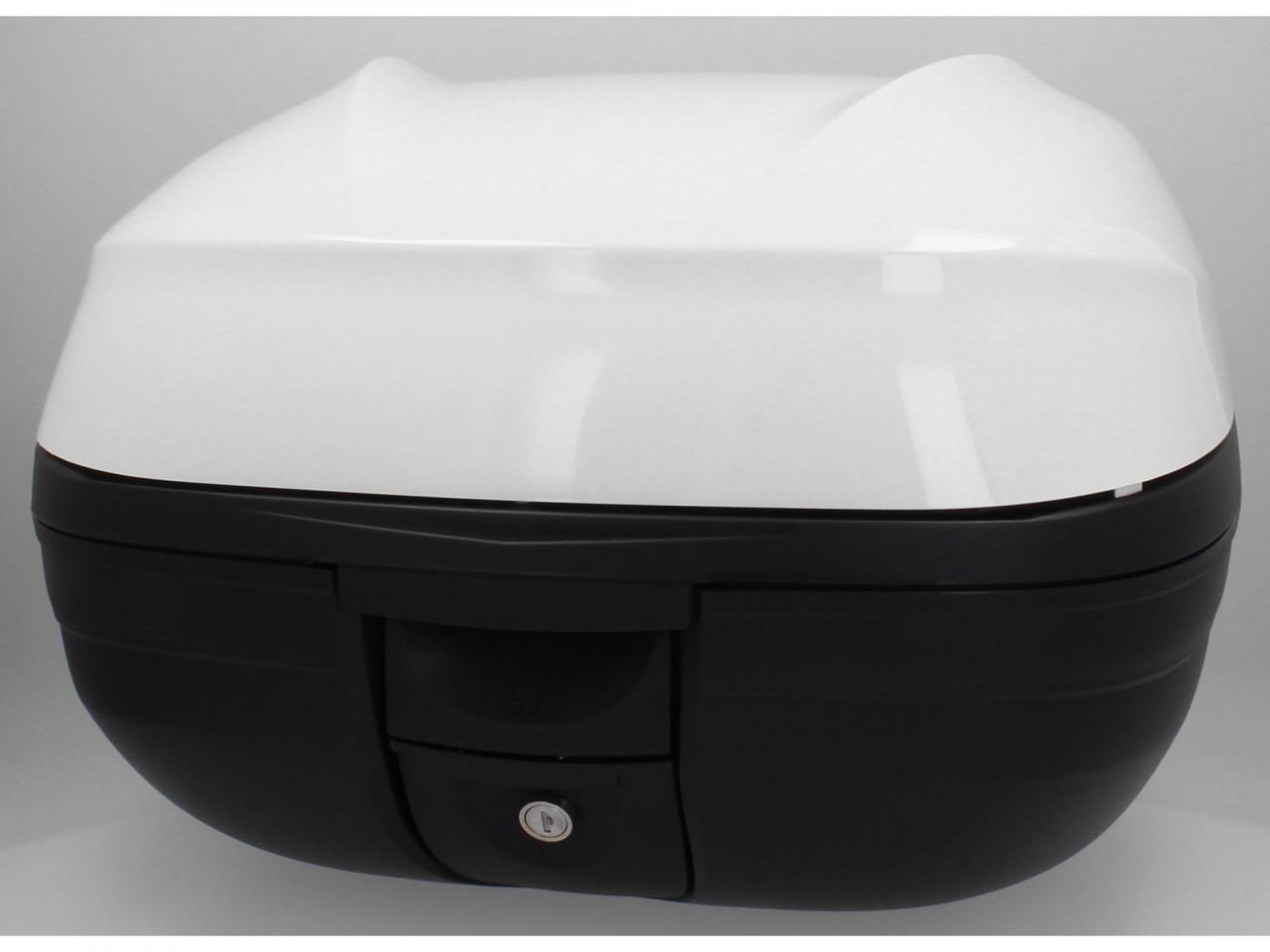 Kit bauletto (incl. piastra di montaggio), 37 l, bianco per Piaggio MP3 125 / 300 / Sport HPE