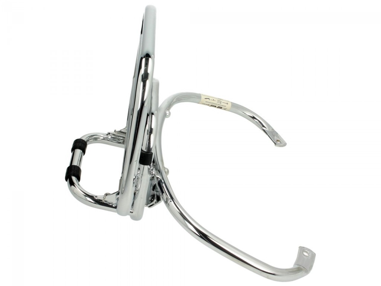 Portapacchi pieghevole originale cromato per bauletto Vespa LX / LXV