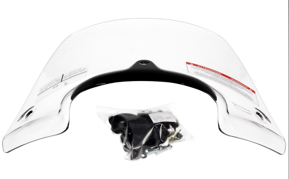Parabrezza sportivo completo, trasparente per Beverly Original Piaggio