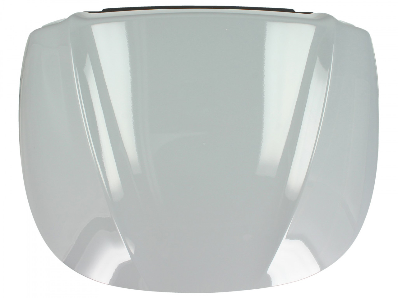 Kit bauletto (incl. piastra di fissaggio), 37 l, grigio per Piaggio MP3 125 / 300 / Sport HPE