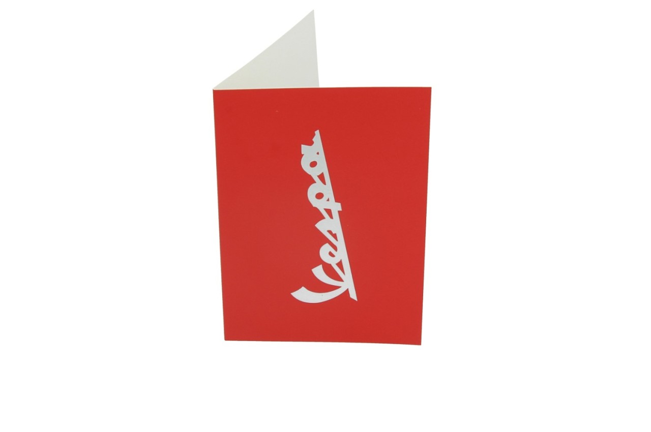 Pacchetto di gadget Vespa "Servizio Rosso"