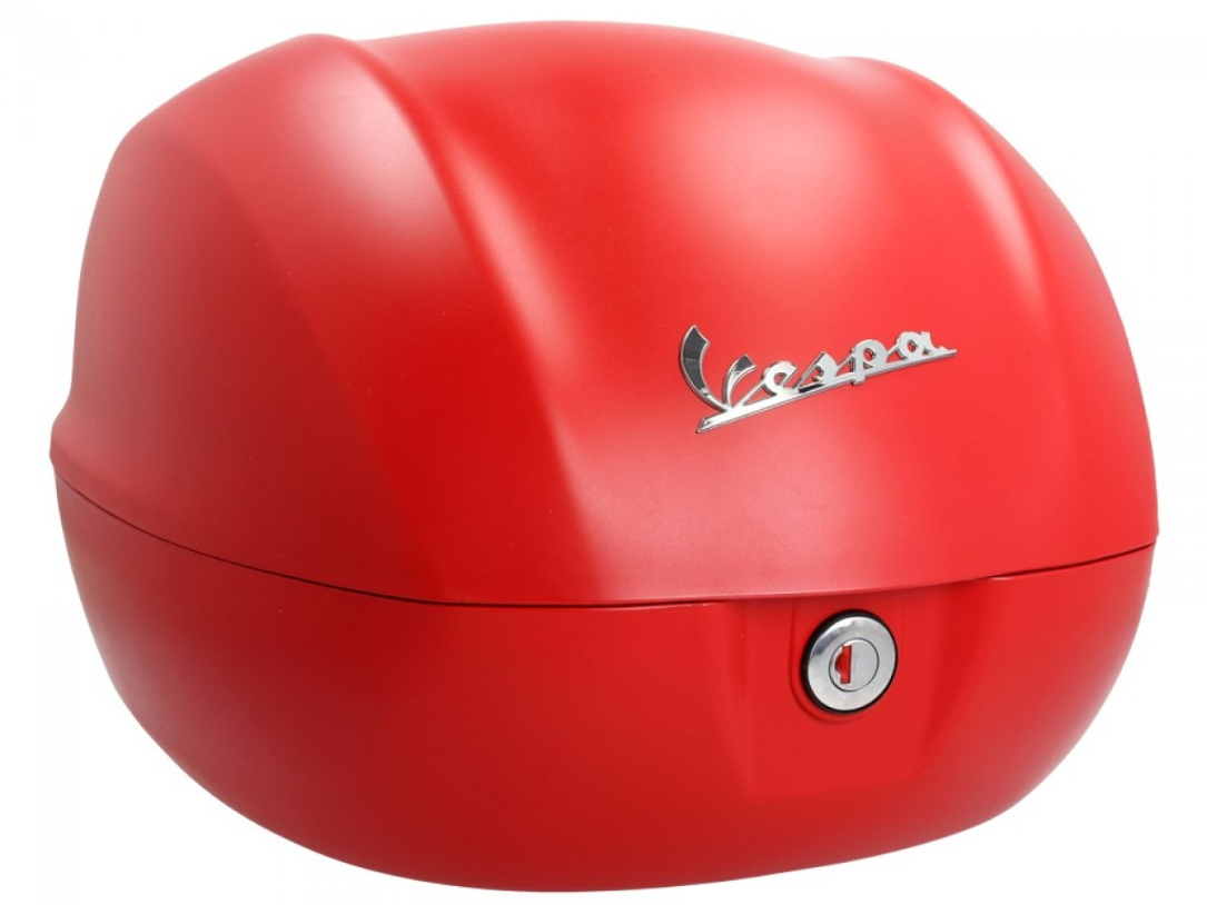 Bauletto originale 32 l. per Vespa Primavera red dragon opaco 896/A