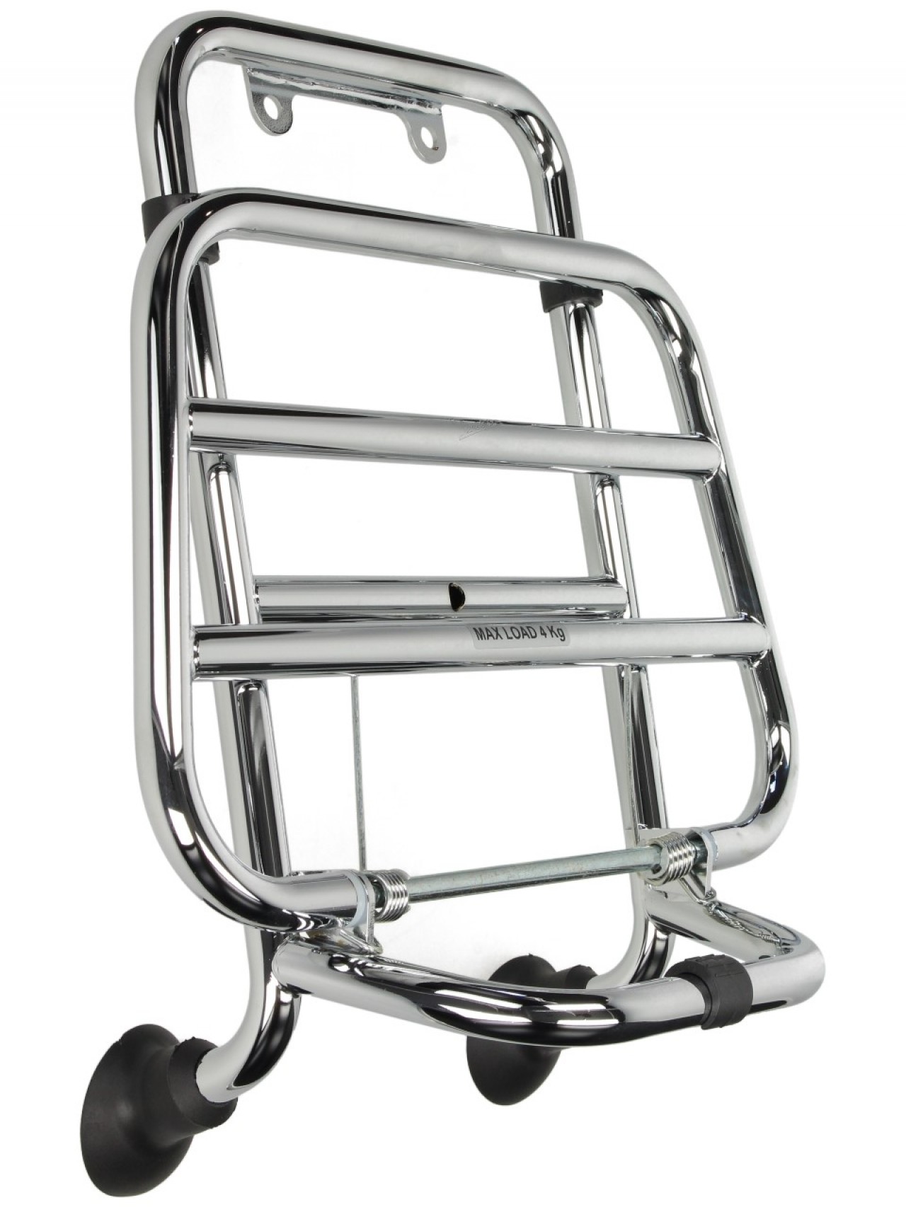 Portapacchi anteriore, cromato, pieghevole, per Vespa GTS