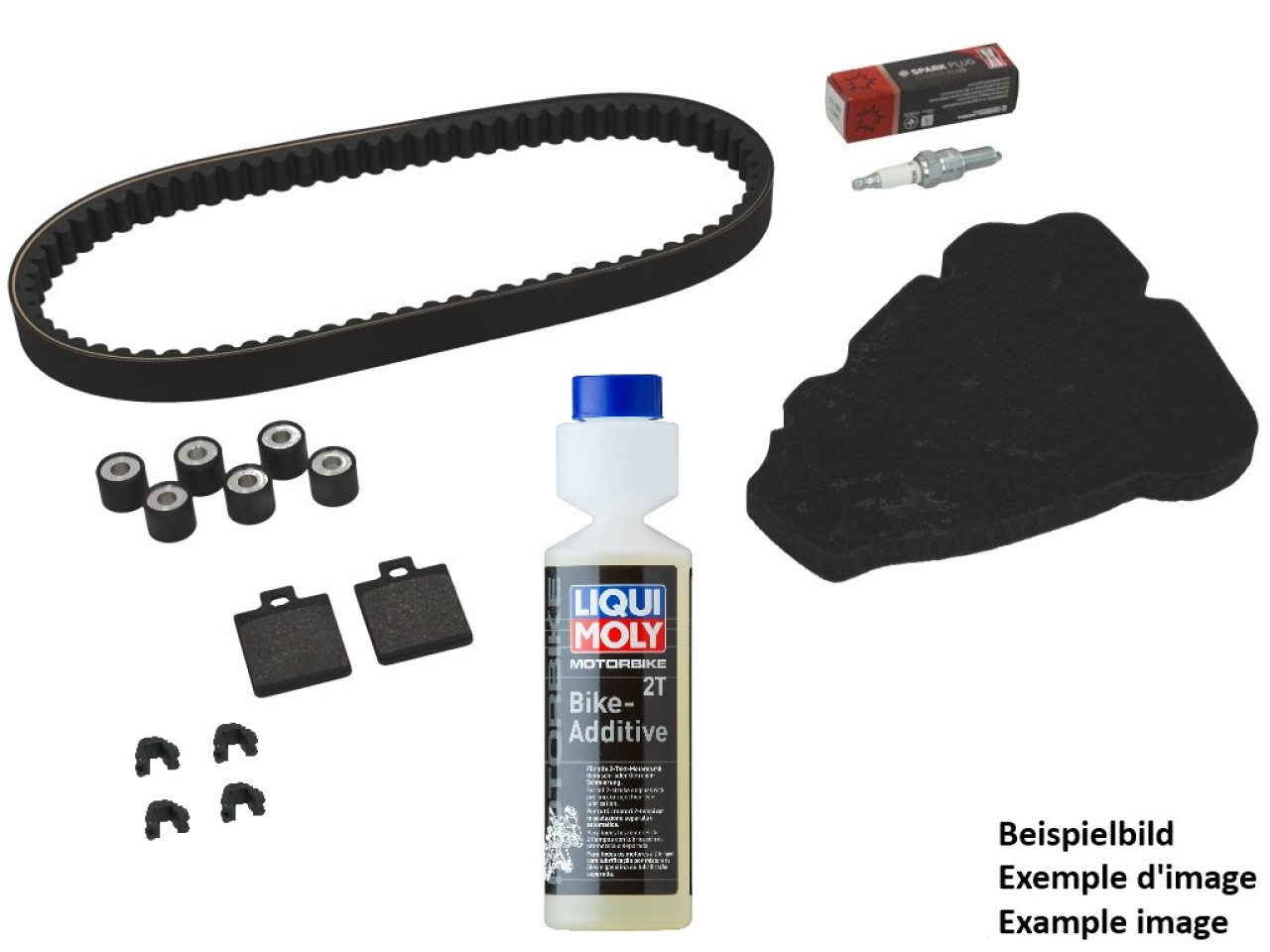 Kit di ispezione Premium (OEM) con pastiglie + additivo Piaggio MP3 300 Yourban 2011>